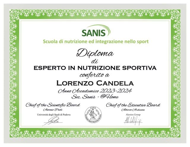 Attestato: SANIS